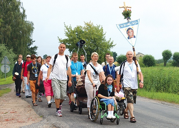 ▲	Północ-Elbląg to grupa, z którą związało się i zżyło wiele osób. Chciałyby znów w niej pielgrzymować.