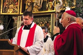 Mszy św. jubileuszowej przewodniczył ordynariusz łowicki.