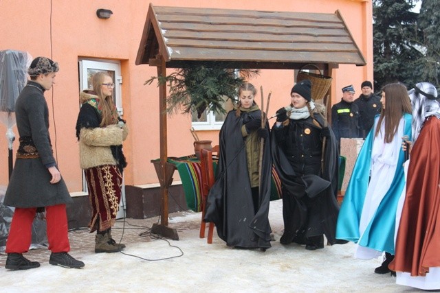 Orszak w Łaskarzewie 