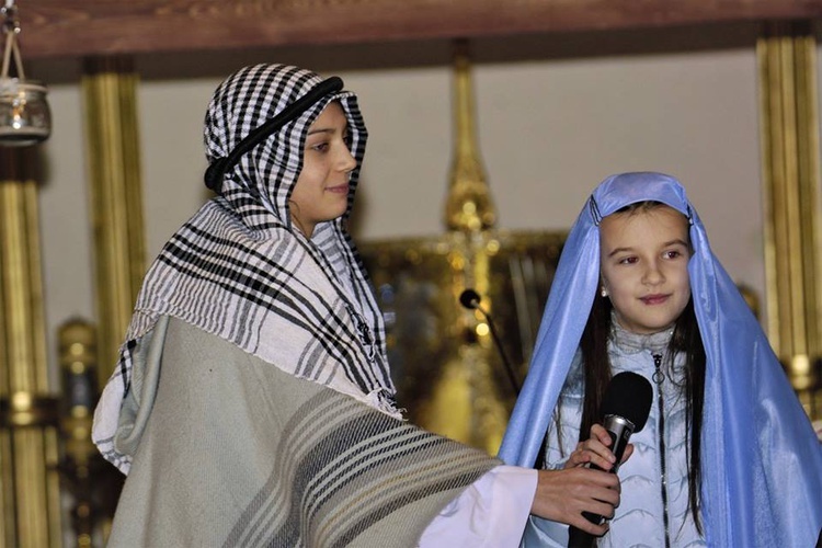 Jasełka w sanktuarium Miłosierdzia Bożego w Świebodzinie