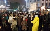 Protest w obronie dzików w Katowicach