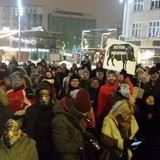 Protest w obronie dzików w Katowicach