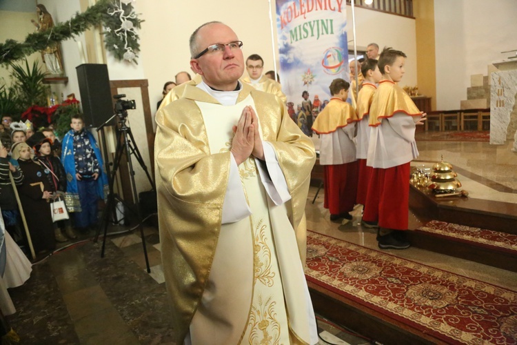 Kolędnicy misyjni w Szymbarku