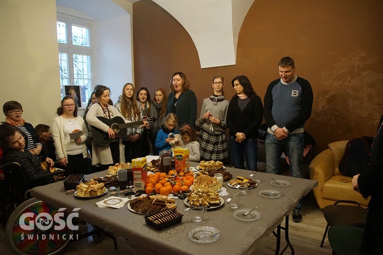 Świąteczne spotkanie osób niepełnosprawnych