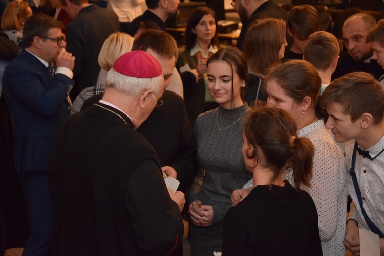 Spotkanie opłatkowe wspólnoty Ruch Światło-Życie diecezji łowickiej