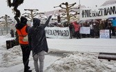 Protest licealistów w Pszczynie