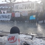 Protest licealistów w Pszczynie