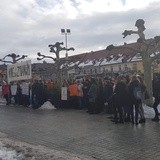 Protest licealistów w Pszczynie