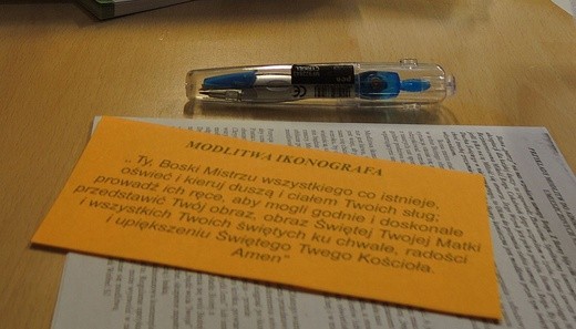 Kurs pisania ikon z "Drachmą"