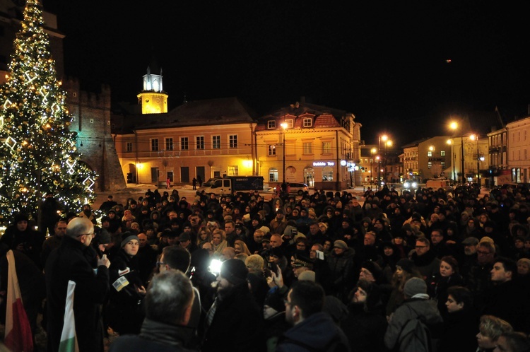 Lublin solidarny z Gdańskiem po zabójstwie prezydenta Adamowicza