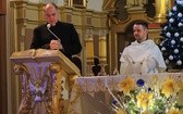 O. Tomasz Gałuszka OP w bazylice w Hałcnowie