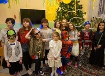 Zabawa karnawałowa w świdnickiej świetlicy Caritas