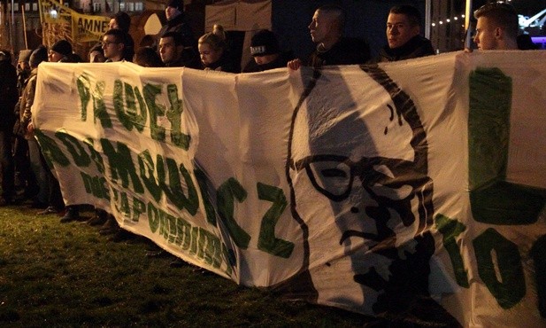 W spotkaniu udział wzięli m.in. kibice Lechii Gdańsk