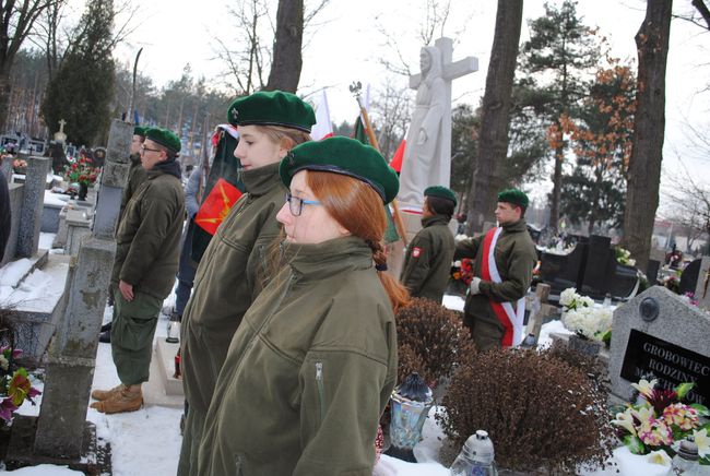 Odsłonięcie pomnika ks. Jana Chryzostoma Miksiewicza. Rudnik nad Sanem