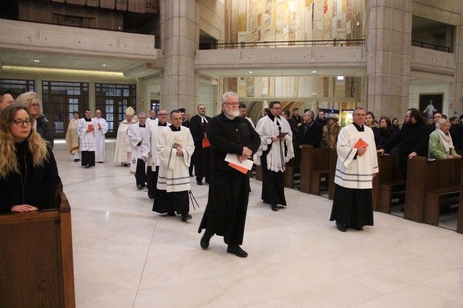 Nabożeństwo ekumeniczne w sanktuarium św. Jana Pawła II