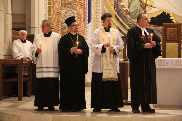 Nabożeństwo ekumeniczne w sanktuarium św. Jana Pawła II