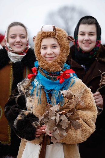 Kolędowanie z "chrystkiem"