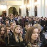 Modlitwa cieszyńskiej młodzieży w intencji Pawła Adamowicza 