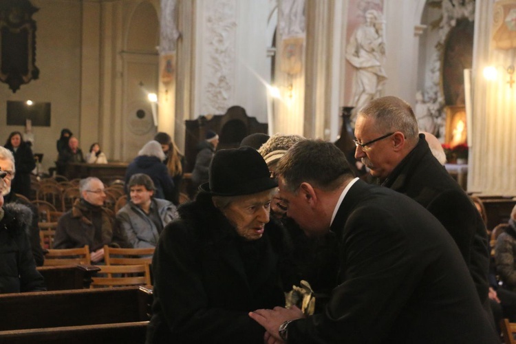 Uroczystości pogrzebowe prof. Mieczysława Tomaszewskiego