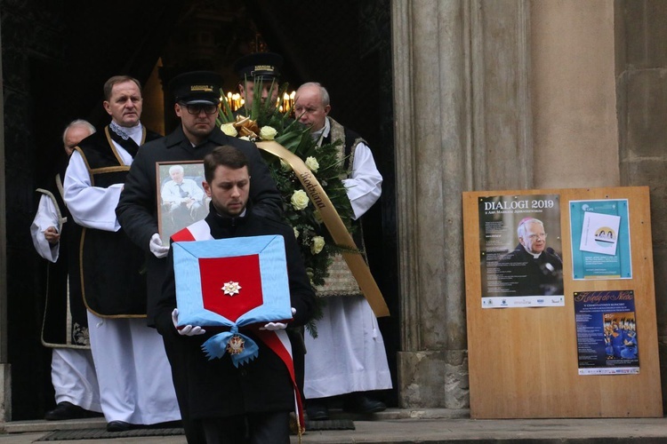 Uroczystości pogrzebowe prof. Mieczysława Tomaszewskiego