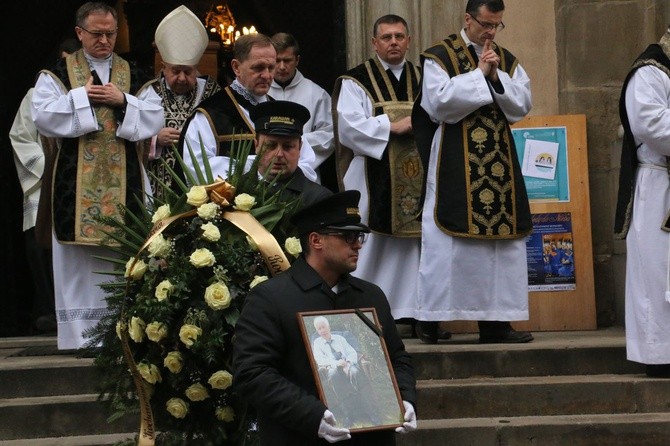 Uroczystości pogrzebowe prof. Mieczysława Tomaszewskiego