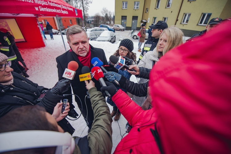 Inauguracja akcji "Droga pożarowa, drogą życia"