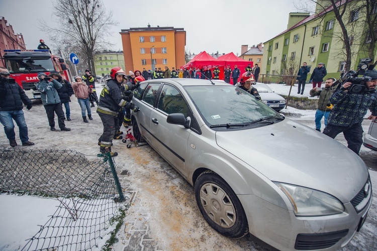 Inauguracja akcji "Droga pożarowa, drogą życia"