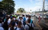 Powitanie Daru Młodzieży w Panamie