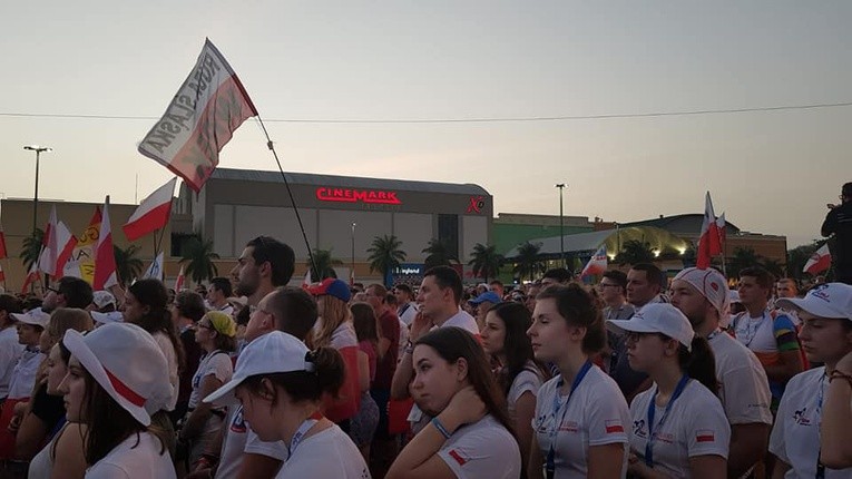 Pierwszy dzień na ŚDM