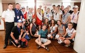 Polscy pielgrzymi na Darze Młodzieży