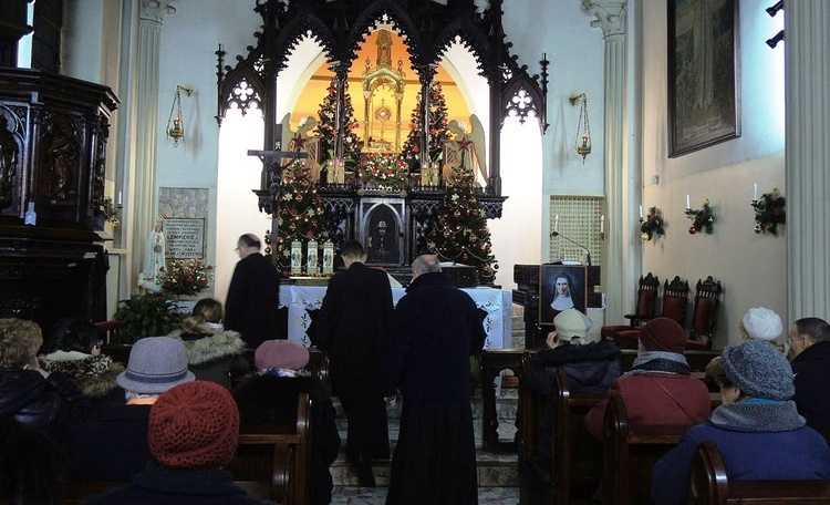 U klarysek w Kętach - ze sł. Bożą Matką Marią Łempicką