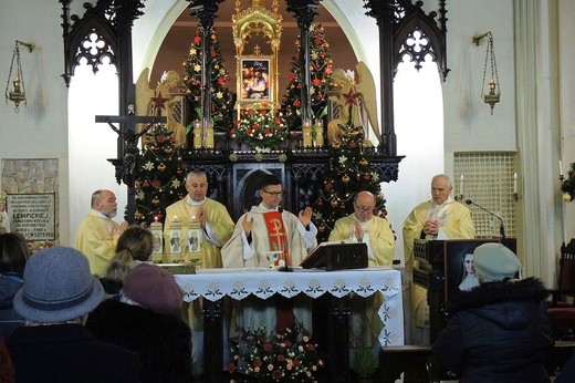 U klarysek w Kętach - ze sł. Bożą Matką Marią Łempicką