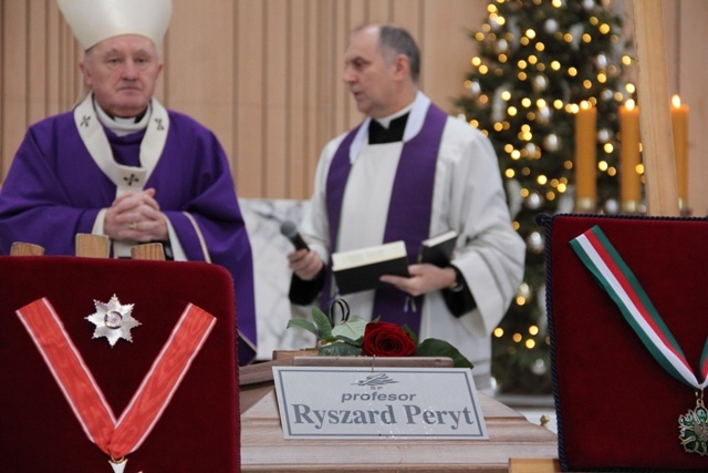 Pogrzeb śp. prof. Ryszarda Peryta 