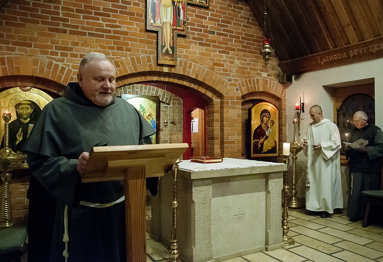 Nabożeństwo na Świętej Górze Polanowskiej