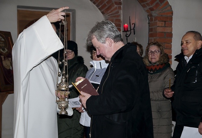 Nabożeństwo na Świętej Górze Polanowskiej