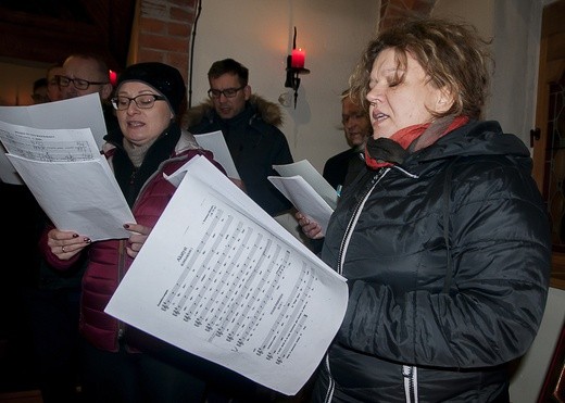 Nabożeństwo na Świętej Górze Polanowskiej