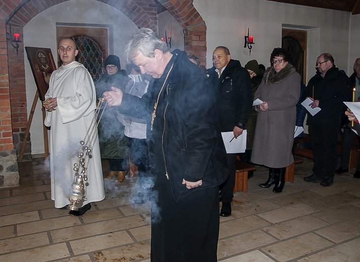 Nabożeństwo na Świętej Górze Polanowskiej