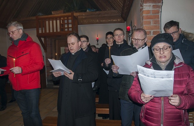 Nabożeństwo na Świętej Górze Polanowskiej