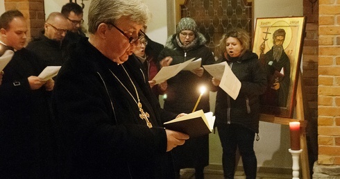 Nabożeństwo na Świętej Górze Polanowskiej
