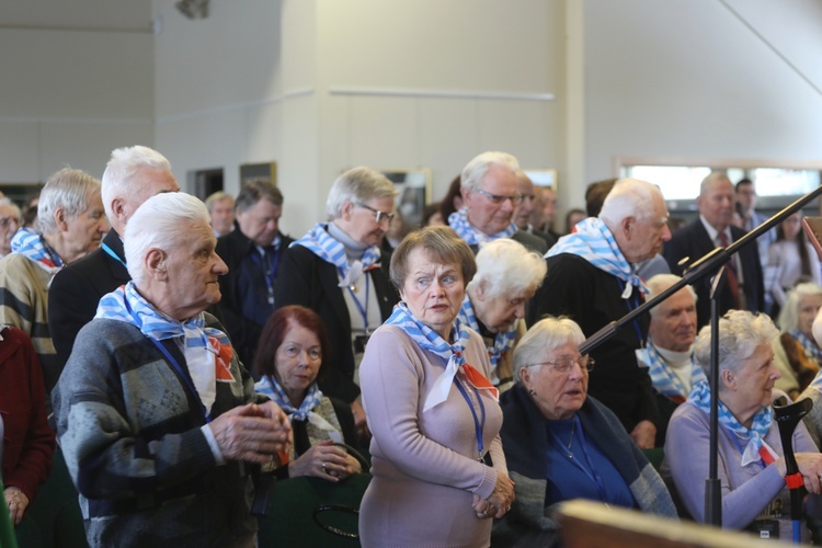 74. rocznica wyzwolenia KL Auschwitz - modlitwa byłych więźniów