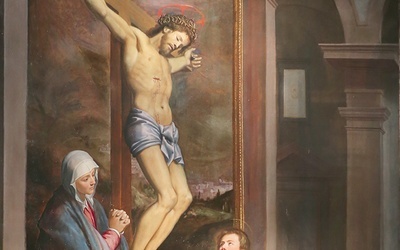 Santi di Tito, Wizja św. Tomasza z Akwinu, olej na desce, 1593, kościół San Marco, Florencja