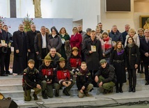 Każdy darczyńca został uhonorowany okolicznościową statuetką