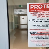 Gliwice protestują w sprawie kontraktu dla kardiologii