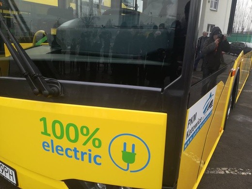 Pierwsze elektryczne autobusy w Katowicach