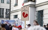 Protest w obronie gliwickiej kardiologii