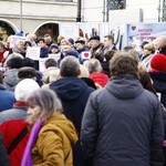 Protest w obronie gliwickiej kardiologii