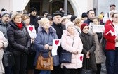 Protest w obronie gliwickiej kardiologii