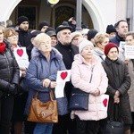 Protest w obronie gliwickiej kardiologii