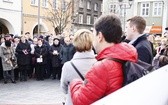 Protest w obronie gliwickiej kardiologii