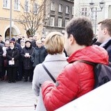 Protest w obronie gliwickiej kardiologii